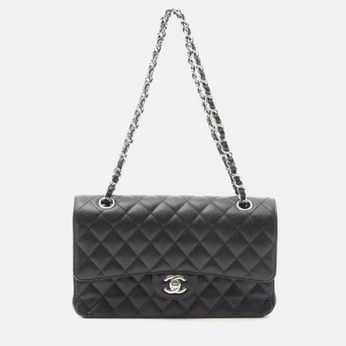 Matelasse Caviar Leather W Flap Bag - Chanel - Modalova