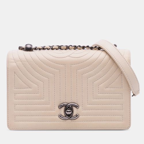 Chanel Brown Small Quilted Calfskin Korean Garden Flap - Chanel - Modalova