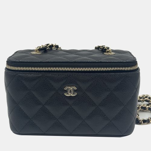 Vanity Chain Caviar Leather Bag - Chanel - Modalova