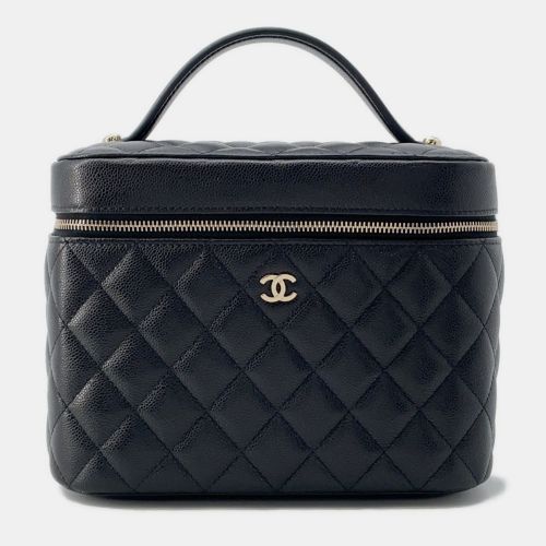 Vanity Leather Top Handle Bag - Chanel - Modalova