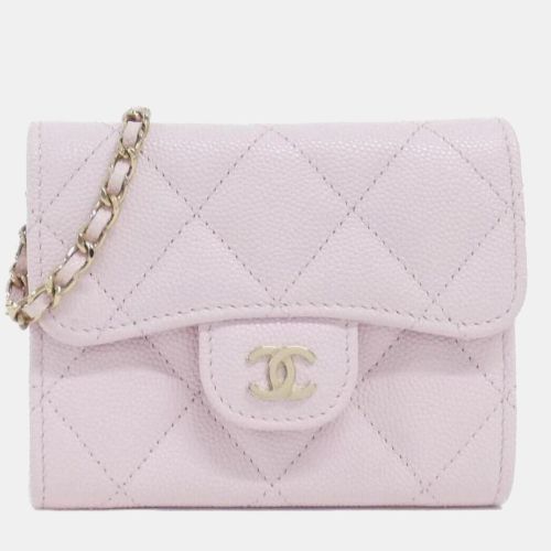 Chanel Timeless Light Pink Leather Chain Clutch - Chanel - Modalova