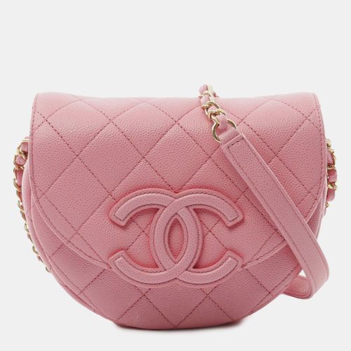 Mini Quilted Caviar CC Messenger Flap - Chanel - Modalova