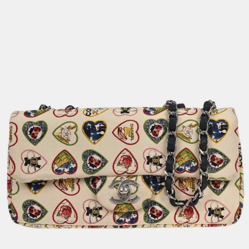 Canvas Valentine Chain Shoulder Bag - Chanel - Modalova