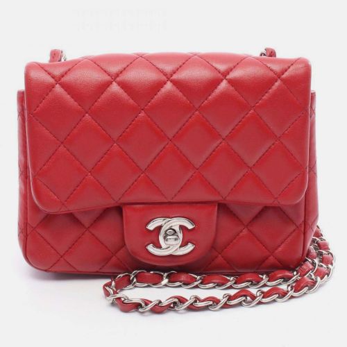 Mini Matelasse Shoulder Bag Leather - Chanel - Modalova