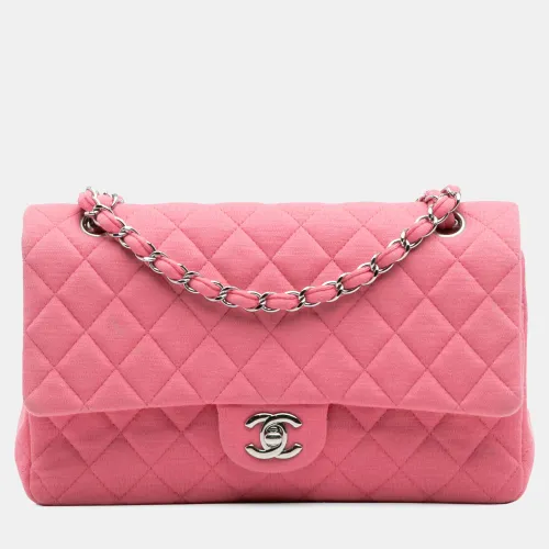 Chanel Classic Double Flap Medium Jersey Shoulder Bag - Chanel - Modalova