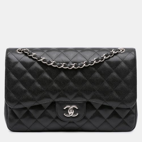 Jumbo Classic Caviar Double Flap - Chanel - Modalova