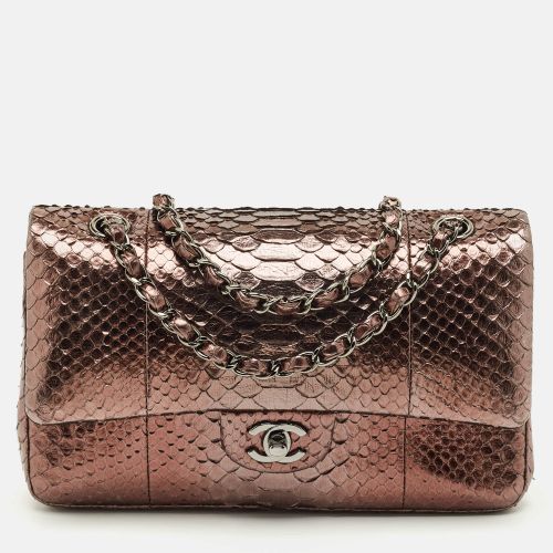 Python Medium Classic Double Flap Bag - Chanel - Modalova