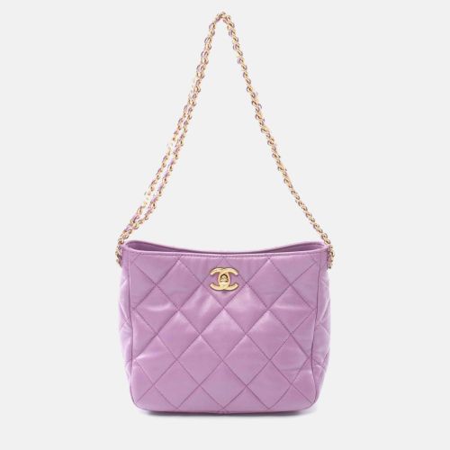 Pick Me Up Small Lambskin Hobo Bag - Chanel - Modalova