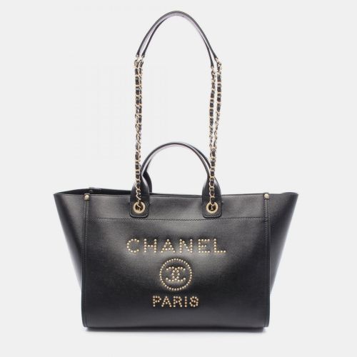 Deauville Leather Tote Bag - Chanel - Modalova