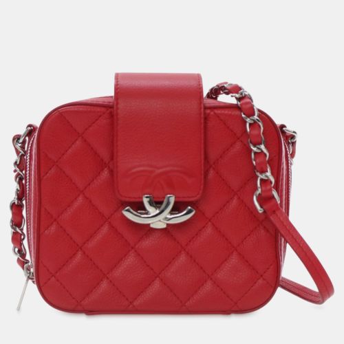 Mini Quilted Caviar CC Box Camera Bag - Chanel - Modalova