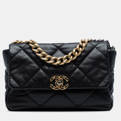 Chanel 19 Large Lambskin Leather Flap Bag - Chanel - Modalova