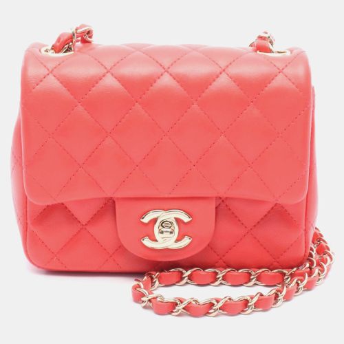 Mini Matelasse Shoulder Bag Leather - Chanel - Modalova