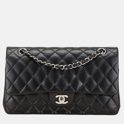 Matelasse 25 Double Flap Coco Mark Chain Shoulder Bag In Lambskin - Chanel - Modalova