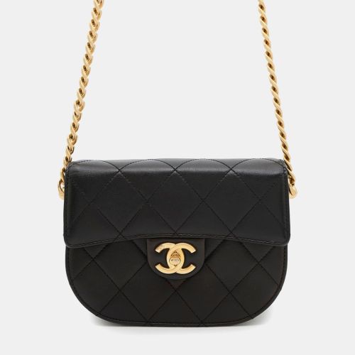 Chain Shoulder Bag With Coco Mark And Matelasse Lambskin - Chanel - Modalova