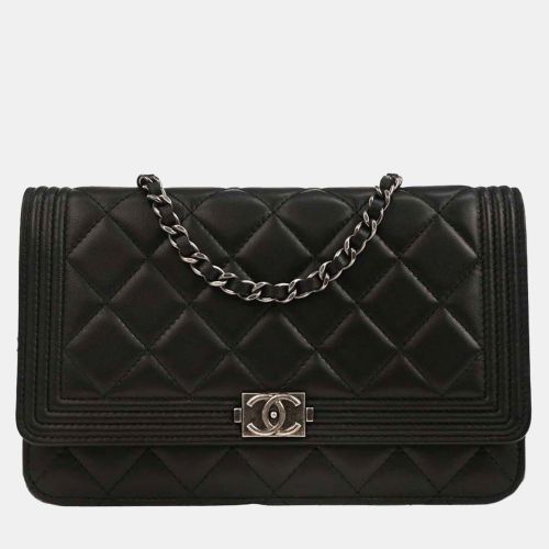 Boy Lambskin WOC Wallet On Chain - Chanel - Modalova