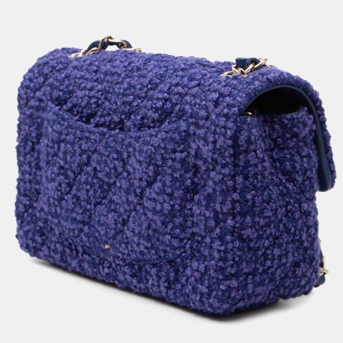 Mini Rectangular Classic Single Flap Tweed Shoulder Bag - Chanel - Modalova