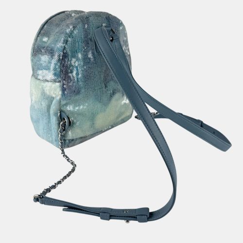 Mini Waterfall Sequins Lambskin Backpack Bag - Chanel - Modalova