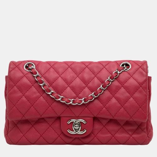 Chanel Red Medium Classic Caviar Double Flap - Chanel - Modalova