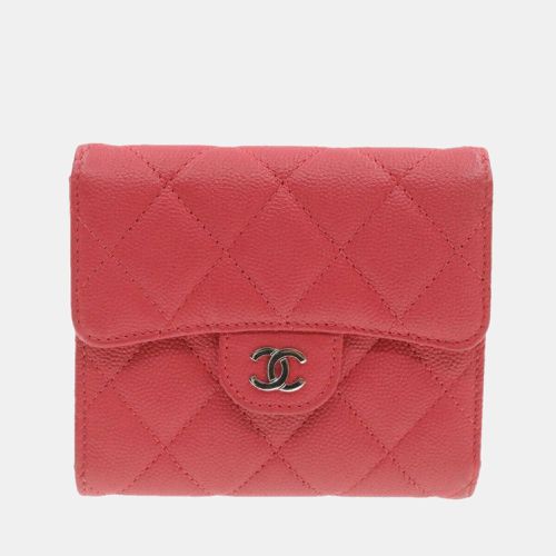 Chanel Pink Caviar Leather flap Wallet - Chanel - Modalova