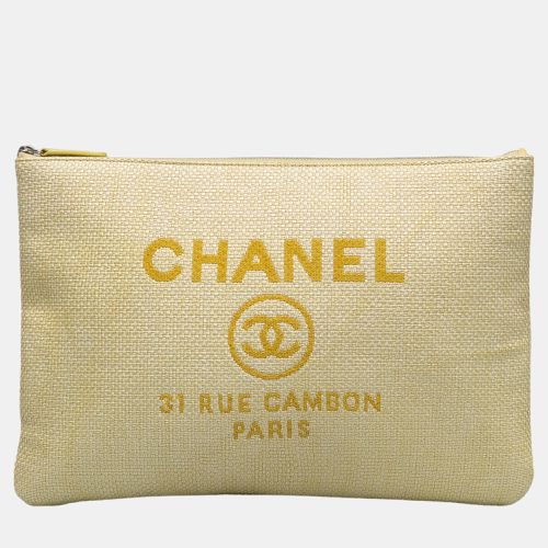 Chanel Beige Deauville O Case - Chanel - Modalova