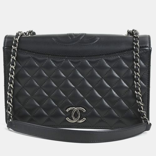 Chanel Black Quilted Lambskin Small Ballerine Flap Bag - Chanel - Modalova