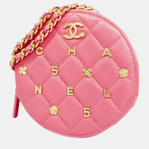 Leather CC Round Lucky Charms Shoulder Bag - Chanel - Modalova