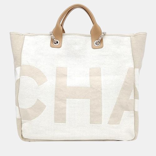 Chanel Beige Fabric Deauville Tote Bag - Chanel - Modalova