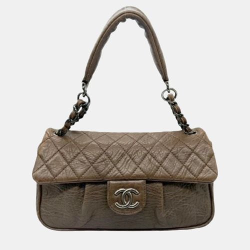 Chanel Quilted Distressed Lambskin Medium Lady Braid Chain Flap Bag - Chanel - Modalova