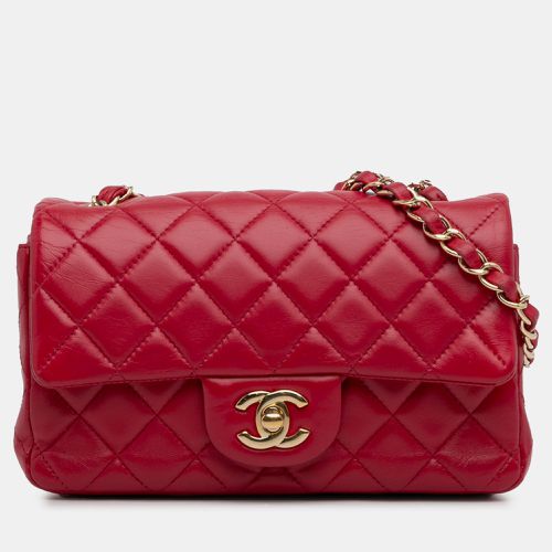 Chanel Mini Classic Lambskin Rectangular Single Flap Bag - Chanel - Modalova