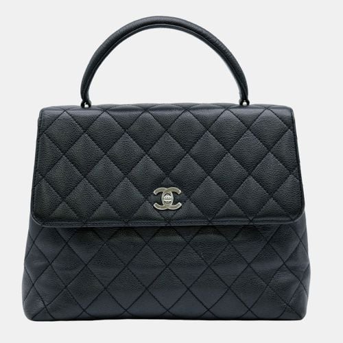 Chanel Black Leather Kelly Top Handle Bag - Chanel - Modalova