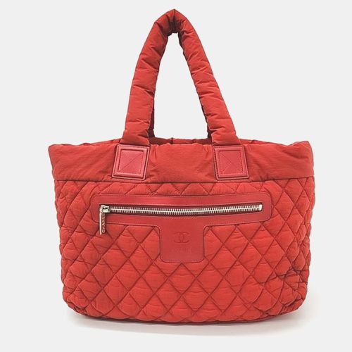 Chanel Red Fabric Coco Cocoon Tote Bag - Chanel - Modalova