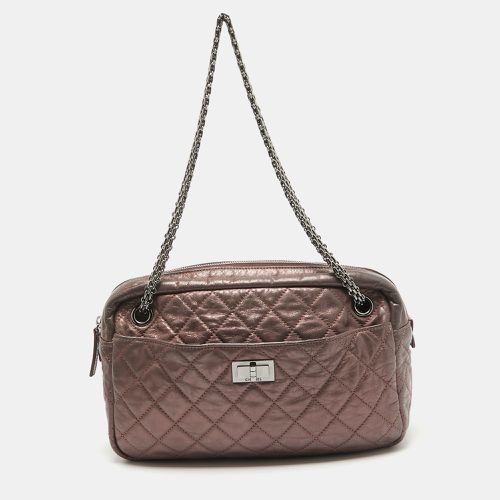 Chanel Metallic Pink Quilted Leather Reissue 2.55 Camera Bag - Chanel - Modalova