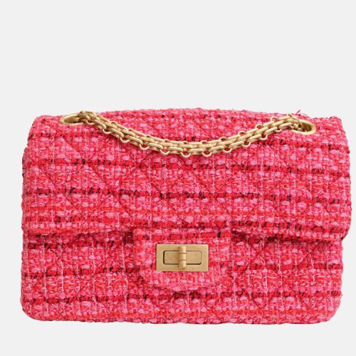 Chanel Pink Tweed Reissue 2.55 Shoulder Bags - Chanel - Modalova