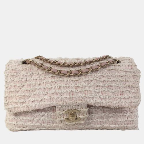 Chanel Pink Tweed Flap Bag Shoulder Bags - Chanel - Modalova