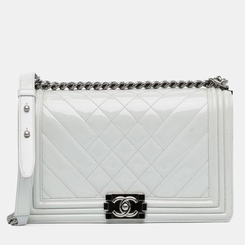 Chanel Medium Patent Boy Flap - Chanel - Modalova