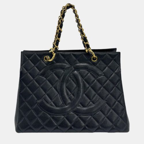 Chanel Black Caviar Leather GST Tote Bag - Chanel - Modalova