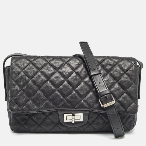 Chanel Black Quilted Leather Easy Reissue Messenger Bag - Chanel - Modalova