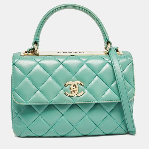 Aqua Quilted Leather Small Trendy CC Flap Bag - Chanel - Modalova