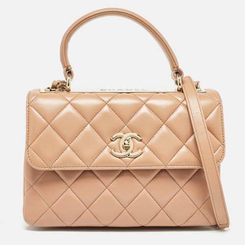 Quilted Leather Small Trendy CC Top Handle Bag - Chanel - Modalova