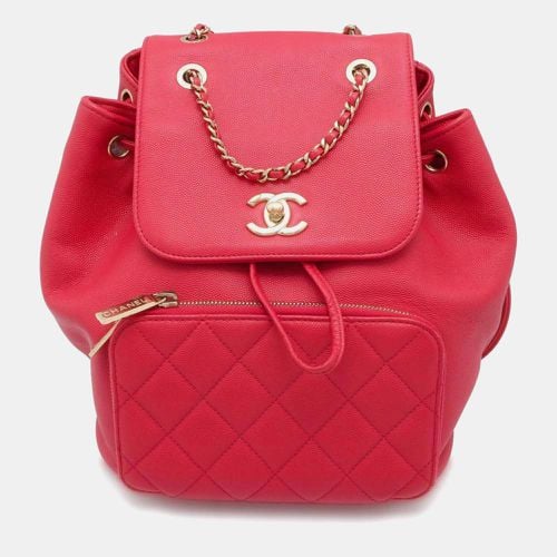 Chanel Pink Caviar Leather Business Affinity Backpack - Chanel - Modalova