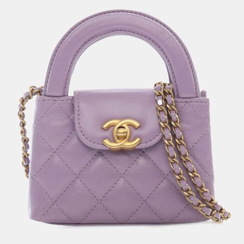 Chanel Nano Aged Calfskin Kelly Shopper Bag - Chanel - Modalova