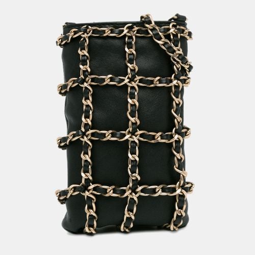 Chanel Lambskin Tech Me Out Clutch With Chain - Chanel - Modalova