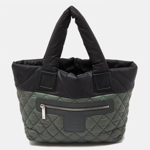 Grey Quilted Nylon Coco Cocoon Tote - Chanel - Modalova