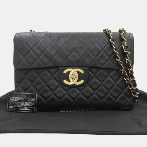 Chanel Black Jumbo XL Classic Single Flap Bag - Chanel - Modalova