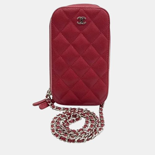 Chanel Red Tone Caviar Mini Crossbody Bag A70655 - Chanel - Modalova