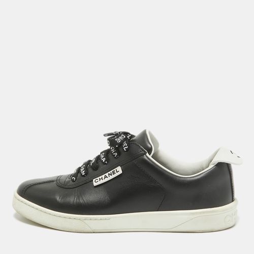 Chanel Black Leather Weekender Lace Up Sneakers Size 36 - Chanel - Modalova