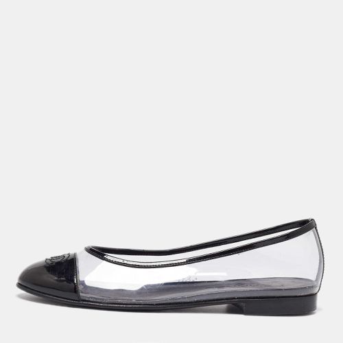 Chanel Transparent Patent Leather and PVC Ballet Flats Size 37.5 - Chanel - Modalova