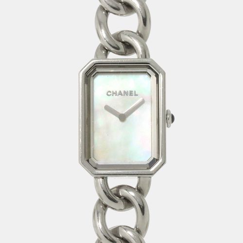 Chanel White Shell Stainless Steel Premiere H3251 Quartz Women's Wristwatch 20 mm - Chanel - Modalova