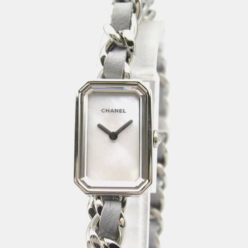 Chanel White Stainless Steel Premiere Quartz Women's Wristwatch 15.5 mm - Chanel - Modalova