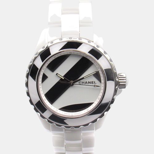 Chanel White Ceramic J12 H5582 Automatic Women's Wristwatch 38 mm - Chanel - Modalova